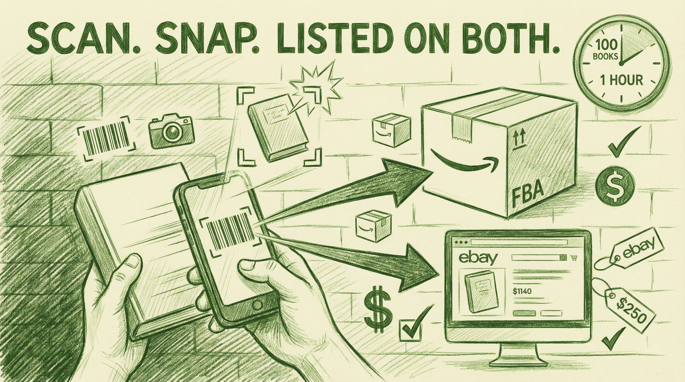 AccelerList eBay cross-listing one workflow