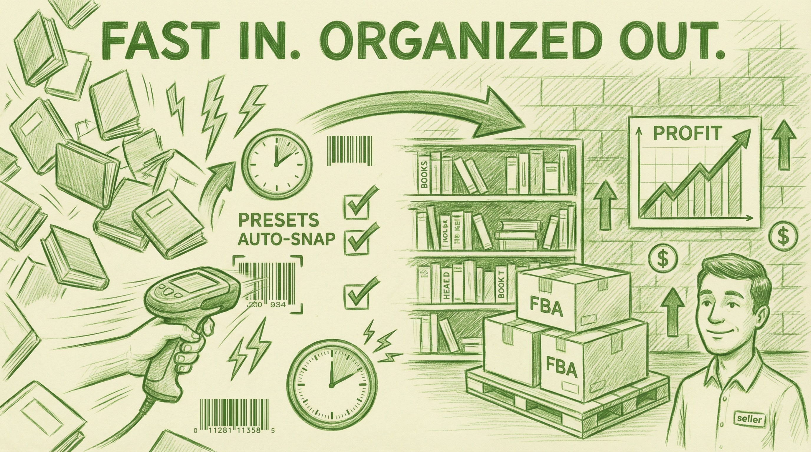 AccelerList fast in organized out workflow