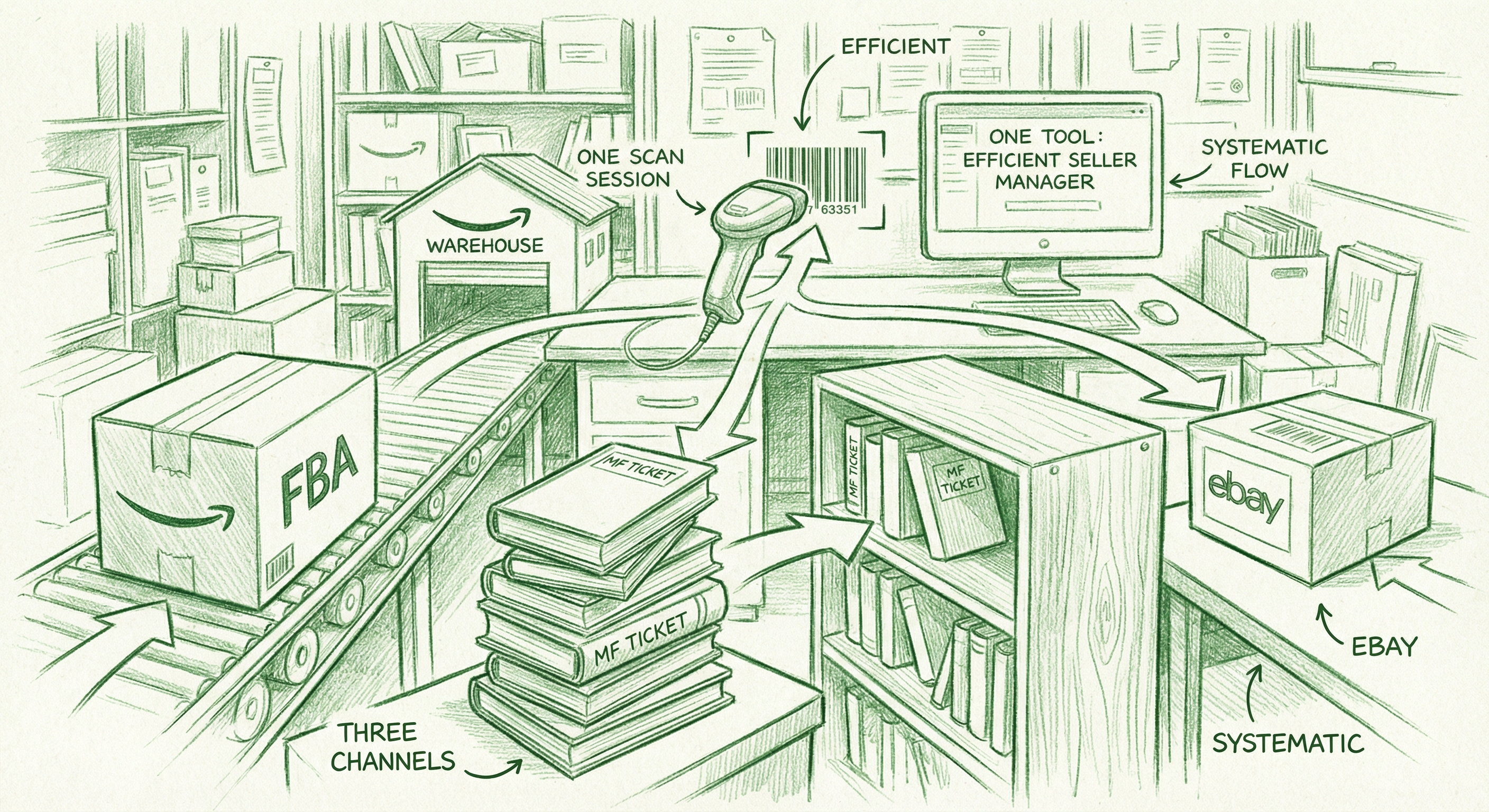 Hybrid FBA and MF workflow with AccelerList